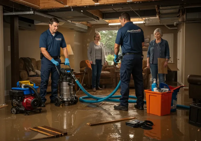 Basement Water Extraction and Removal Techniques process in Maxton, NC